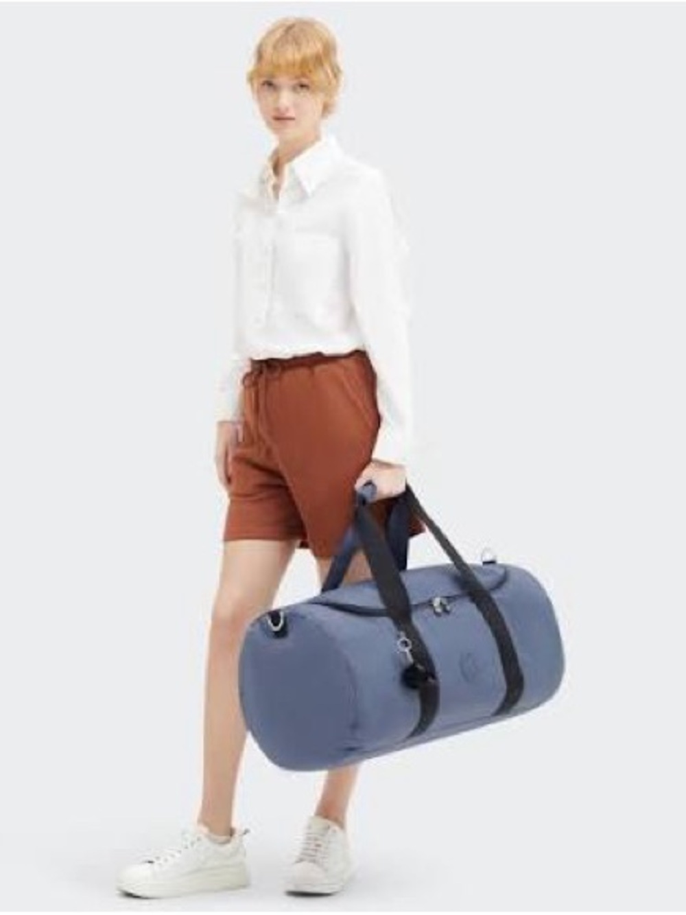 kipling argus blue lover duffle bag - Picture 2 of 15